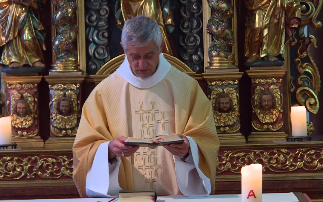 Messe dominicale à l’Evêché