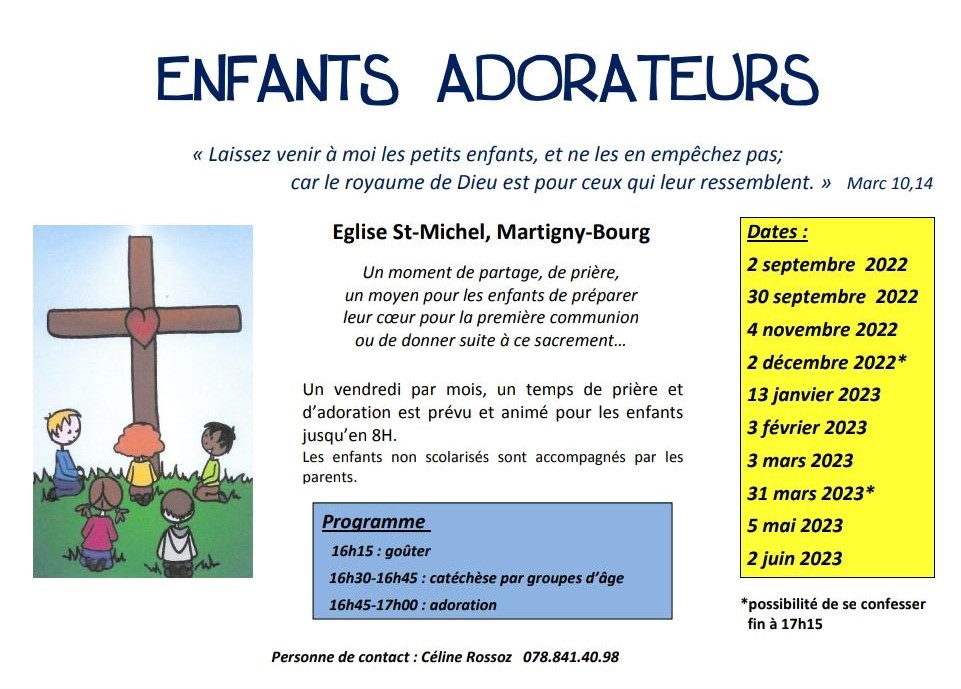 Enfants adorateurs